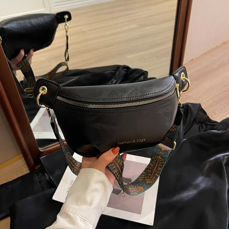 Stylish Vintage Crossbody Bag 2023 Fashionable Waist Bag for Women - 4
