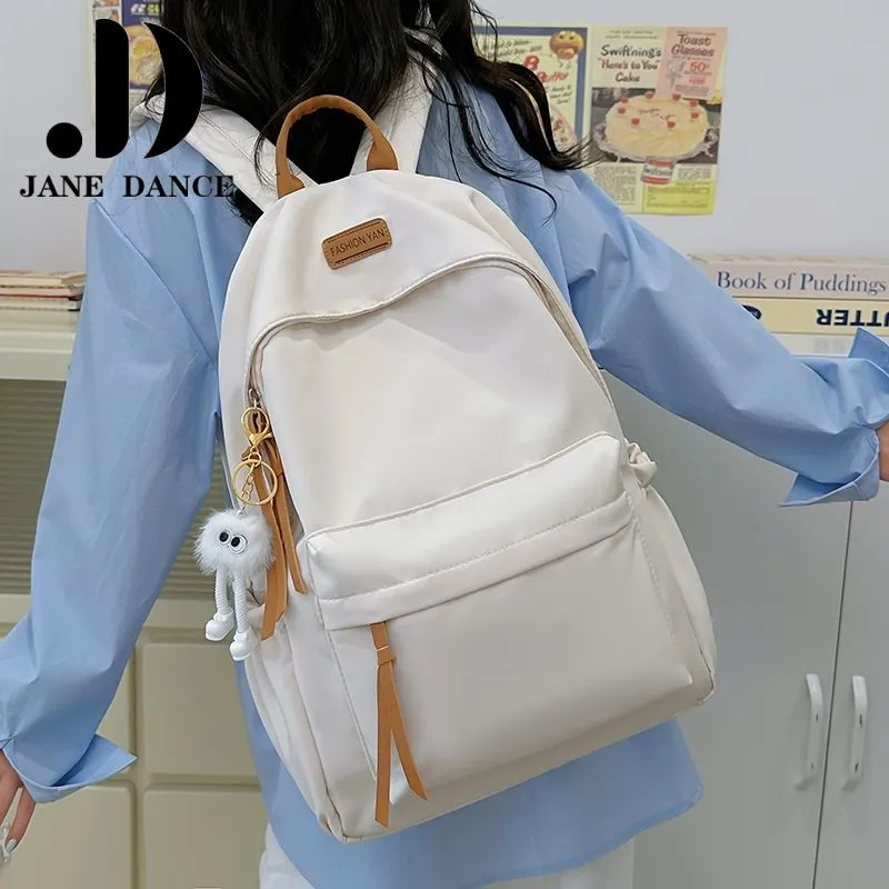 Stylish Backpack for Women Large Capacity Nylon Travel Rucksack - 3
