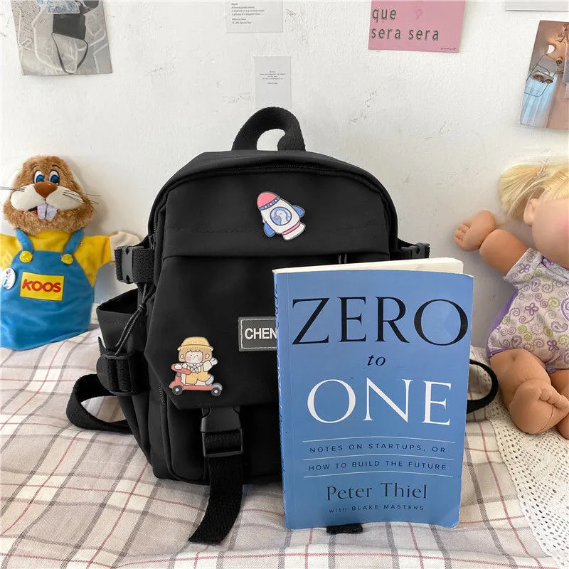 Mini Backpack for Women, Cute Ins Style Shoulder Crossbody Bag, Multi-functional Small Backpack - 5