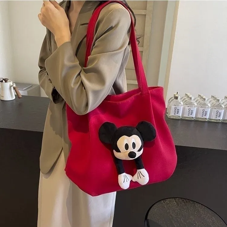 Mickey Mouse Tote Bag 2024 Large Capacity Shoulder Bag for Women - 1