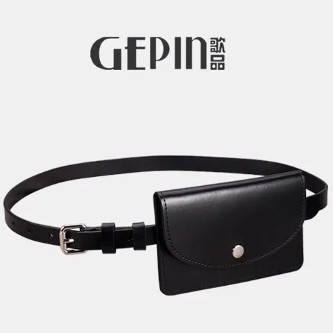 Women's Fashion Belt Bag with Alloy Buckle for Dresses & Coats - 2