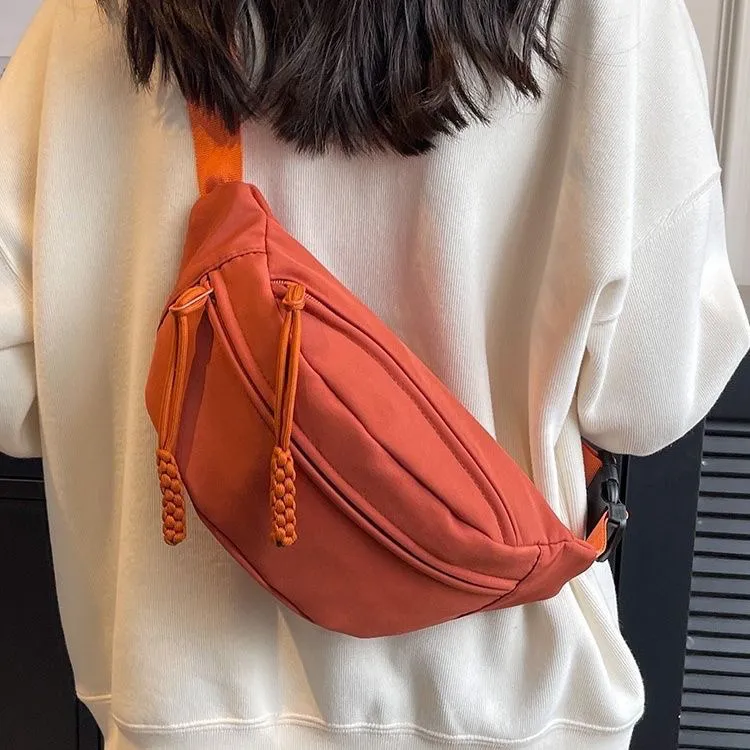 Canvas Crossbody Bag Women 2023 New Casual Sling Bag Ins Style - 1