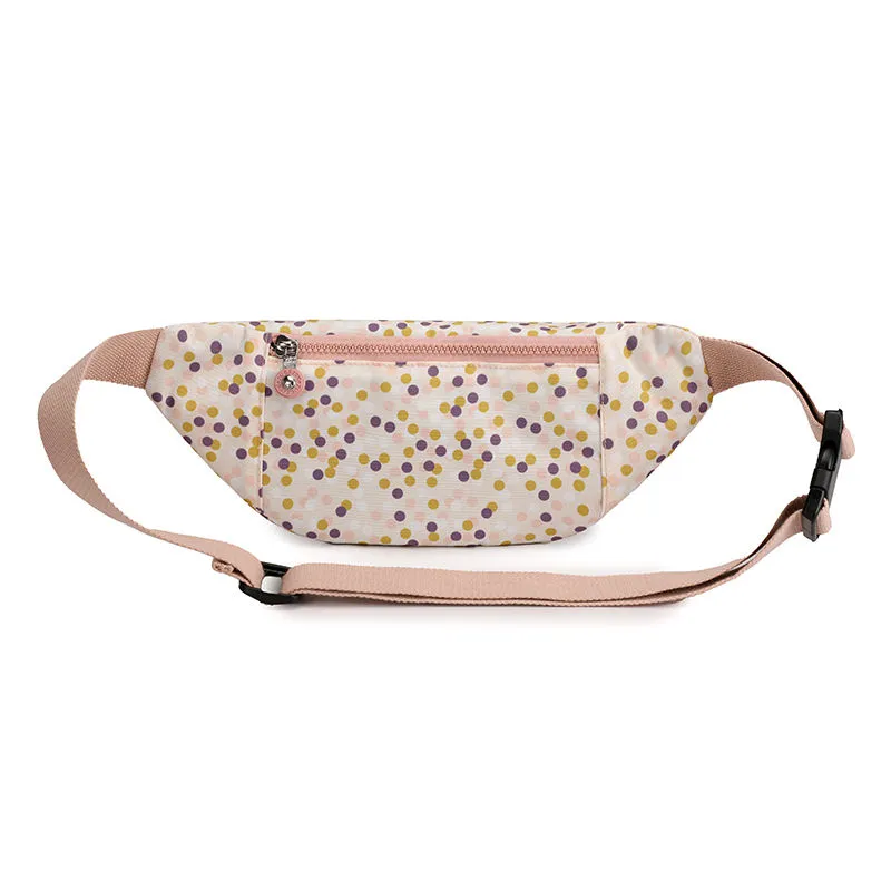 Nylon Waist Bag Crossbody Sling Bag Large Capacity Fashionable - 1