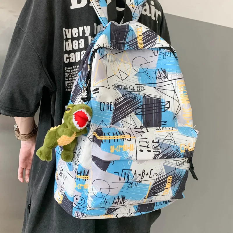 Stylish Large Capacity Backpack for High School & College Students 2022 - 1