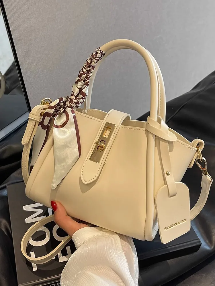 Stylish Tote Bag for Women 2025, Minimalist Crossbody Shoulder Bag - 2