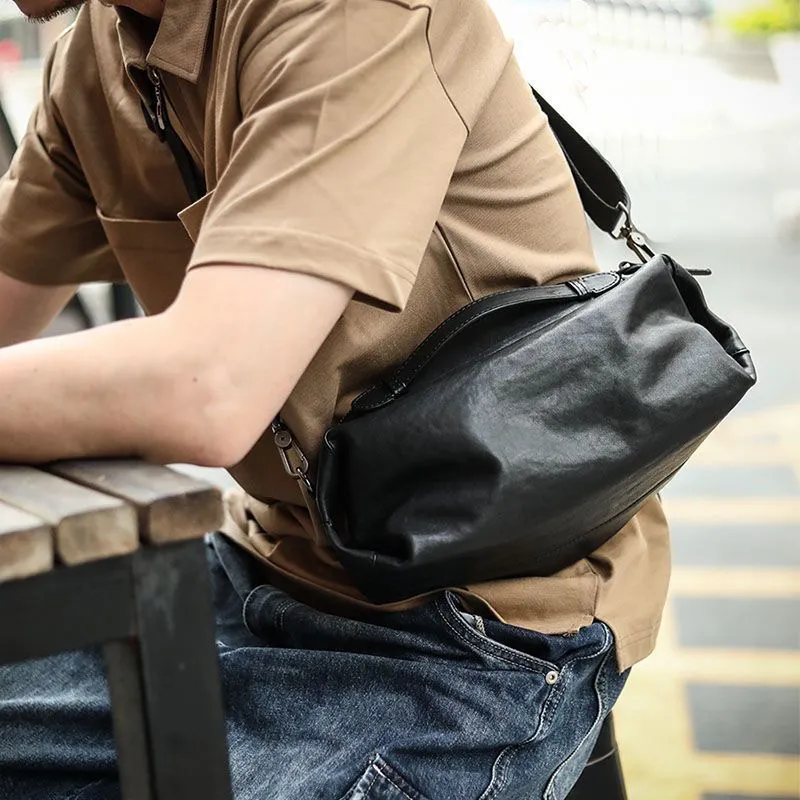 2025 Men's Casual Commuter Sling Bag, Large Capacity Chest Crossbody Bag - 2