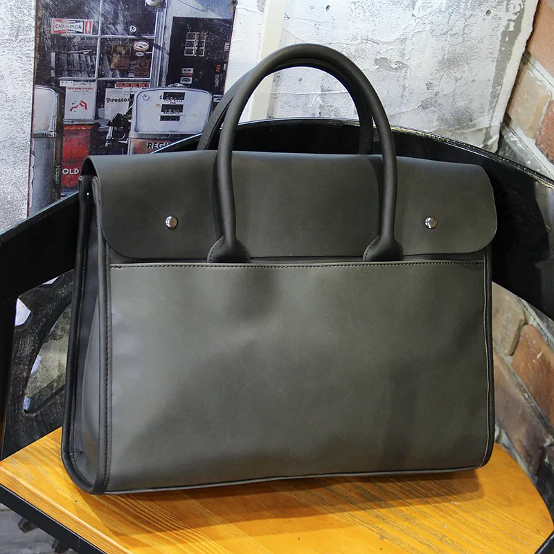 2024 Men's Shoulder Bag, Fashionable Business Briefcase & Crossbody Bag - 2