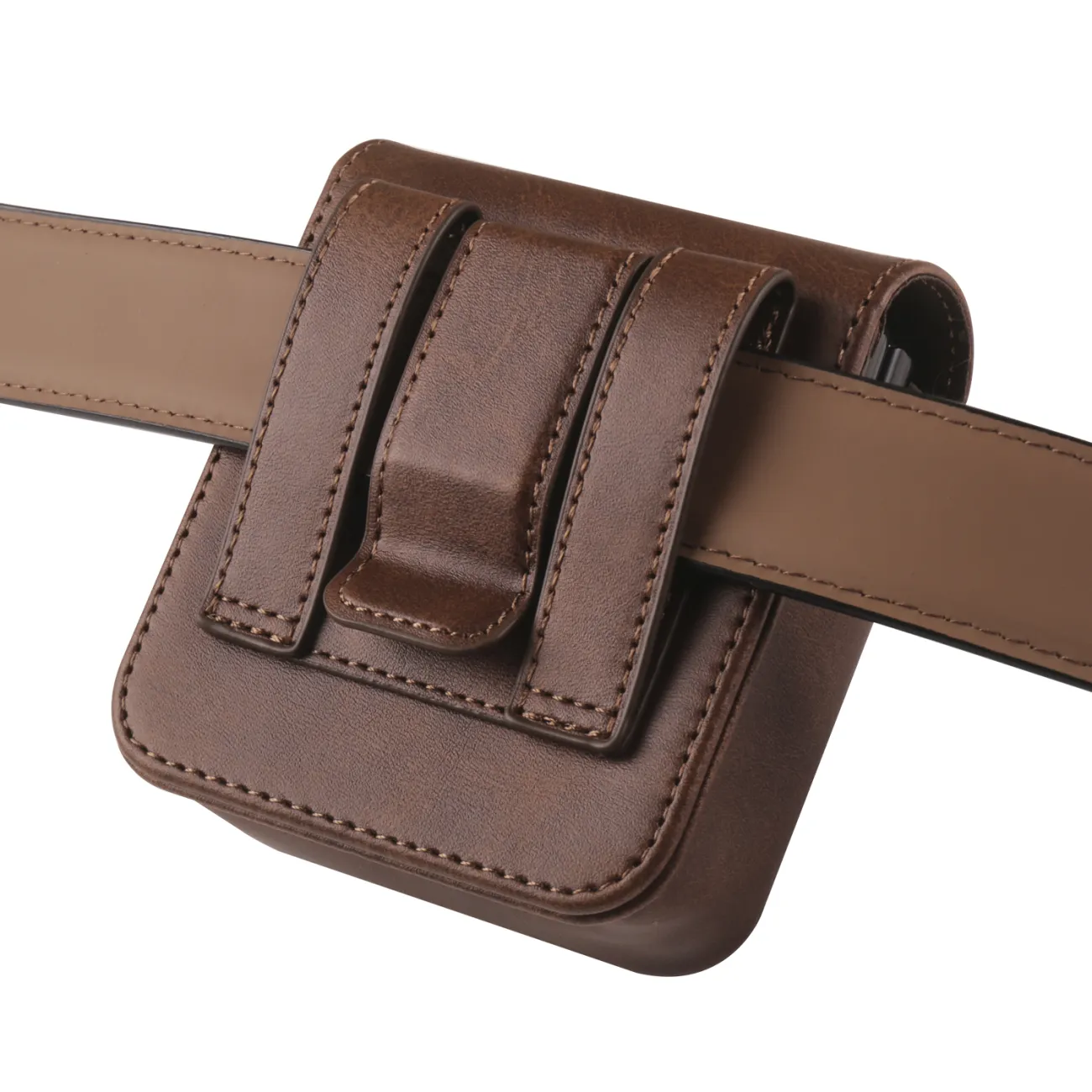 Flip Phone Waist Bag with Magnetic Closure for Samsung Motorola RAZR Huawei Vivo - 1