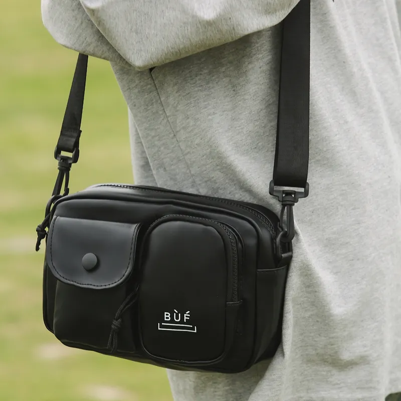 Trendy Crossbody Bag PU Leather Minimalist Shoulder Bag for Phone - 5