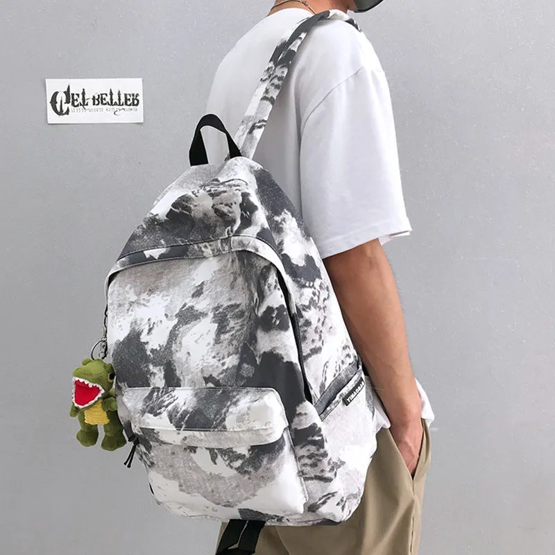 Ins Manga Tactical Backpack for Teen Boys, Casual Anime School Bag - 2