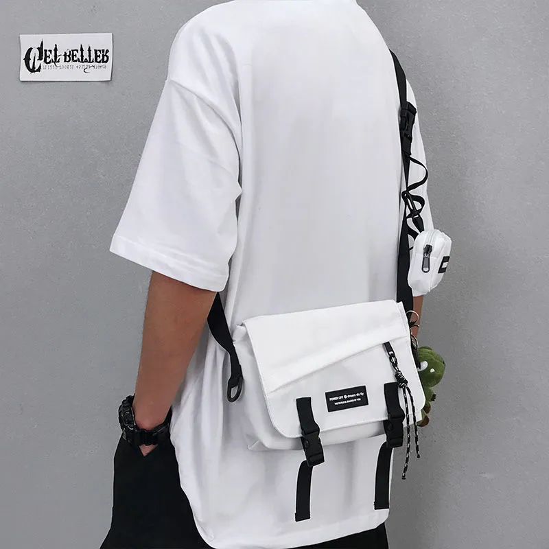 Men's Crossbody Bag Small Size Ins Style Workwear Casual Shoulder Bag - 2