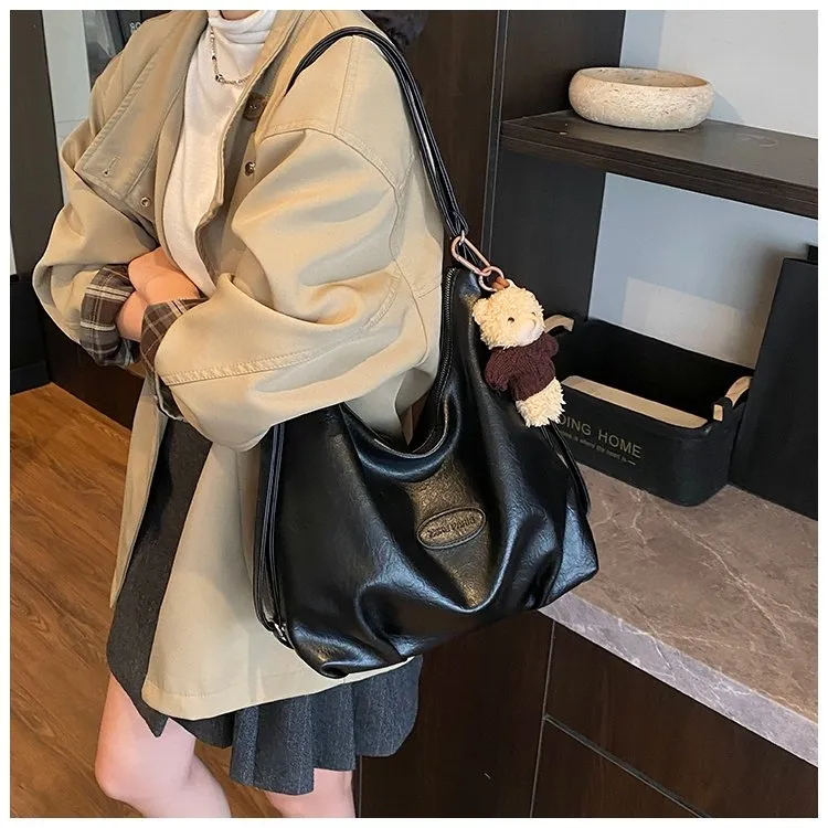 Canvas Tote Bag for Women 2025, Casual Shoulder & Backpack, Vintage Style - 2