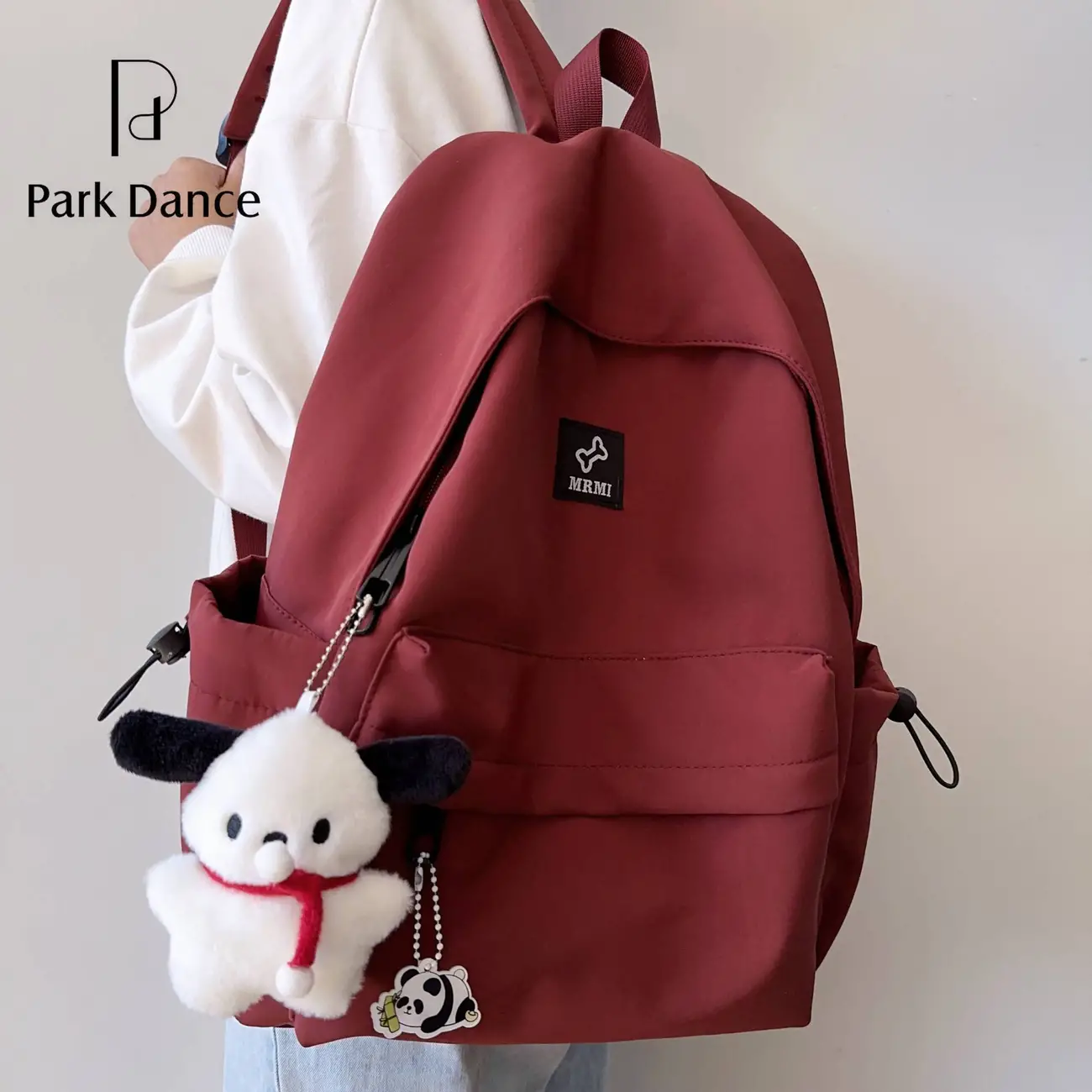 Minimalist Backpack for Women, Waterproof School Bag, Durable Daypack - 2