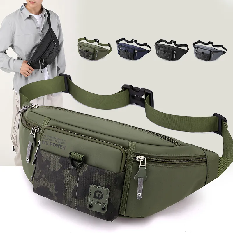 Waist Pack Outdoor Durable Multi-functional Camouflage Crossbody Bag - 2