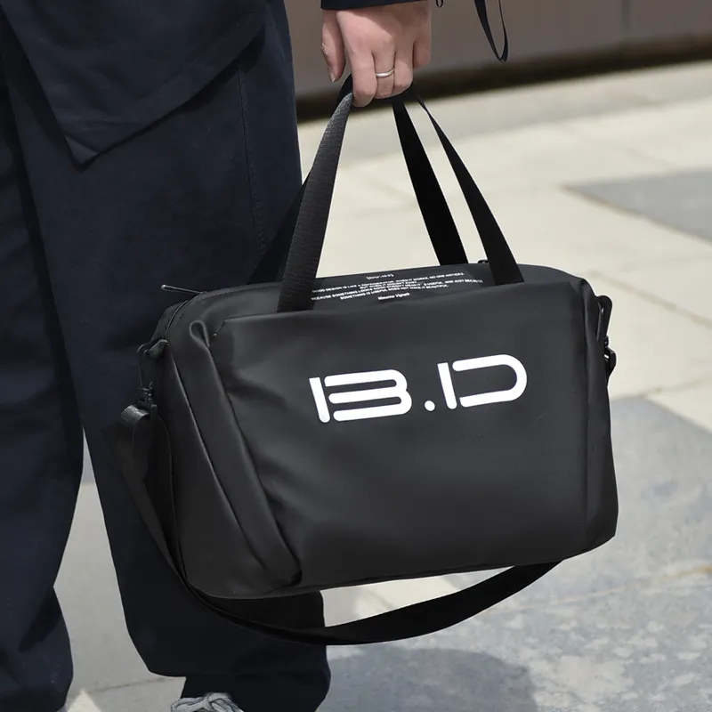 2025 Waterproof Men's Shoulder Bag Large Capacity Travel Crossbody Bag - 1