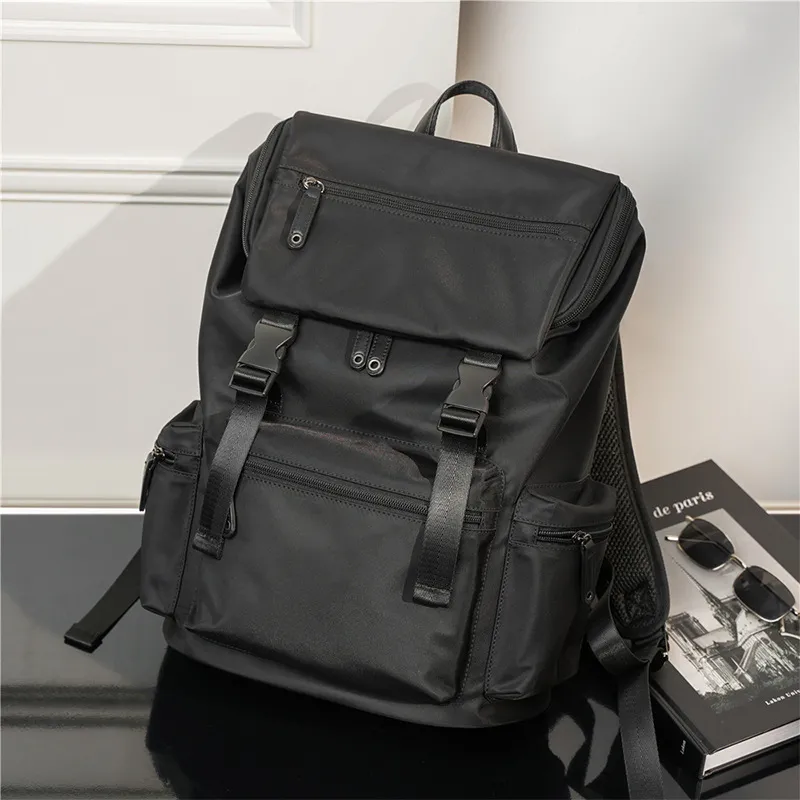 Stylish Large Capacity Casual Backpack for Men, 14 Inch Laptop Bag - 2