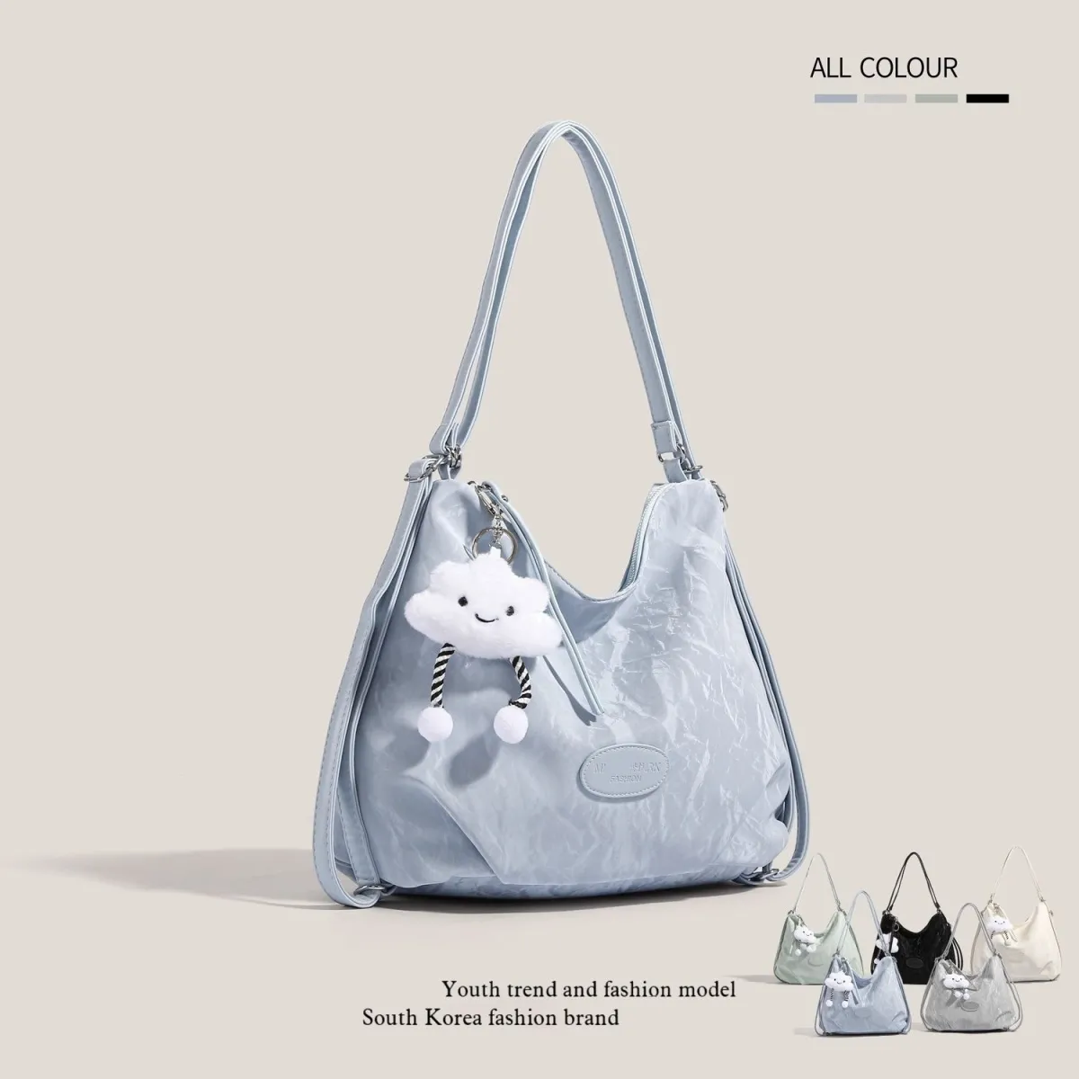 Large Tote Backpack for Women 2025, Fashion Commuter Shoulder Bag - 2