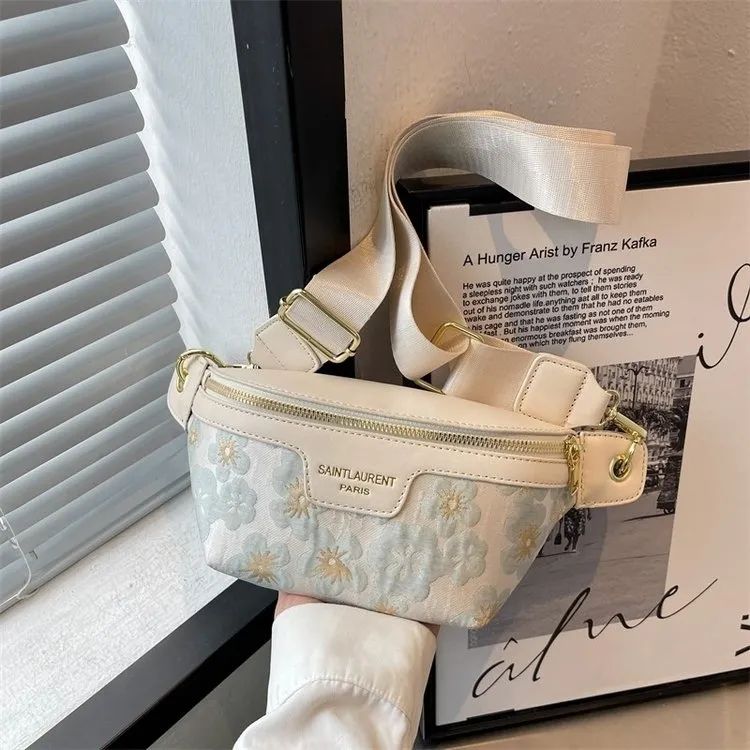 Women's Crossbody Bag 2025 New Fashion Embroidery Sling Bag - 3