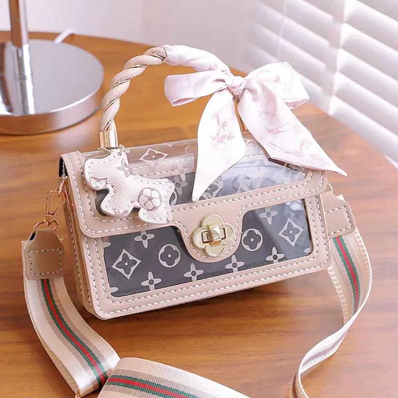 DIY Jelly Bag Kit - Handmade Transparent Purse with Cherry Blossom - 2