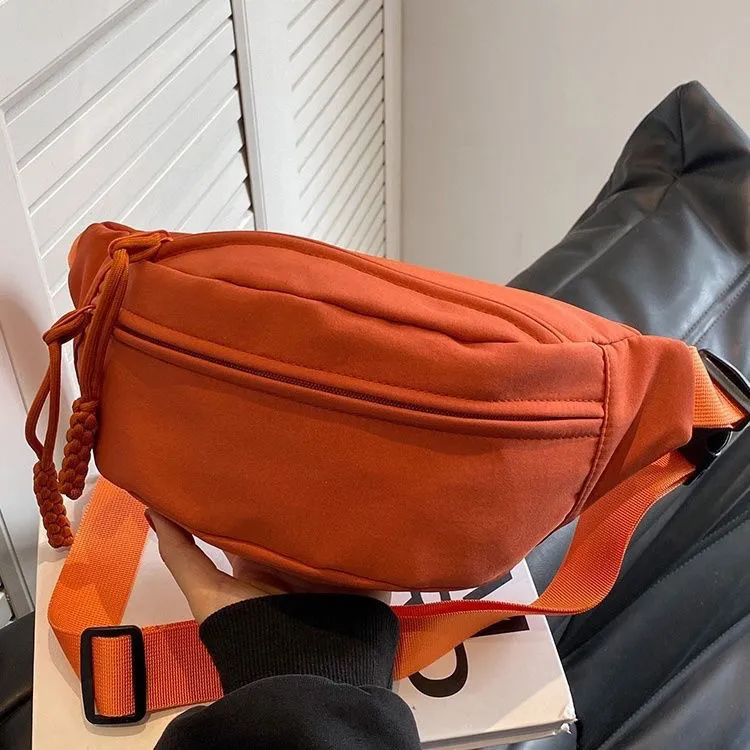 Canvas Crossbody Bag Women 2023 New Casual Sling Bag Ins Style - 2