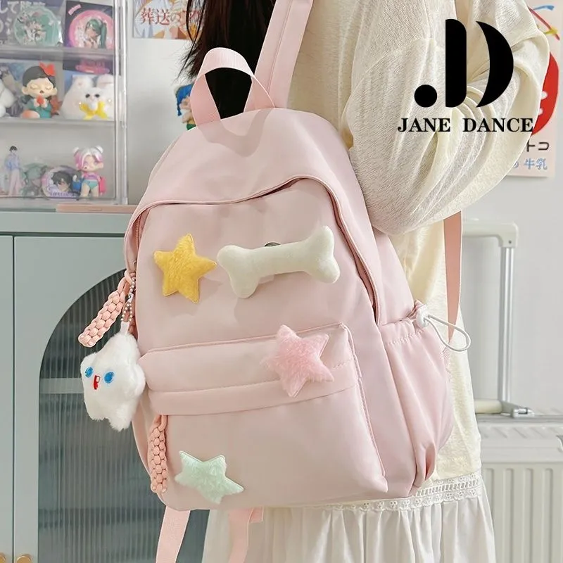 Women's Backpack Large Capacity Lightweight Student Bag for High School Girls - 4