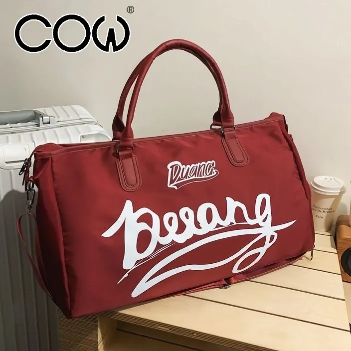 Large Capacity Sports Duffle Bag with Wet-Dry Separation & Shoe Compartment - 1