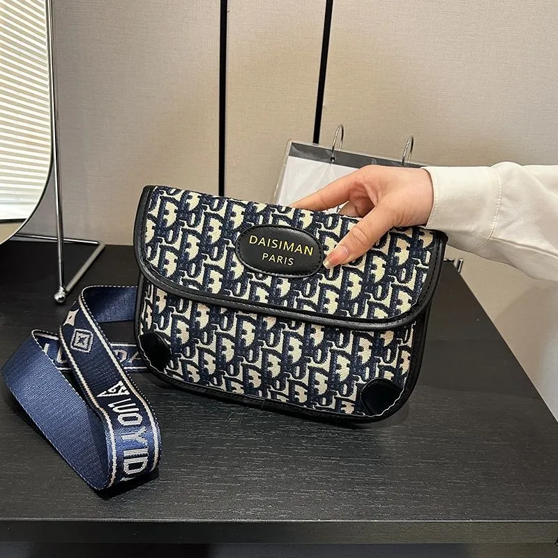 Fashion Letter Waist Bag 2024, Crossbody Sling Bag for Women, PU Leather - 2