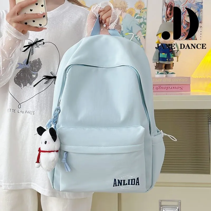 Simple Japanese Backpack for College Girls, Lightweight Daypack for High School - 4
