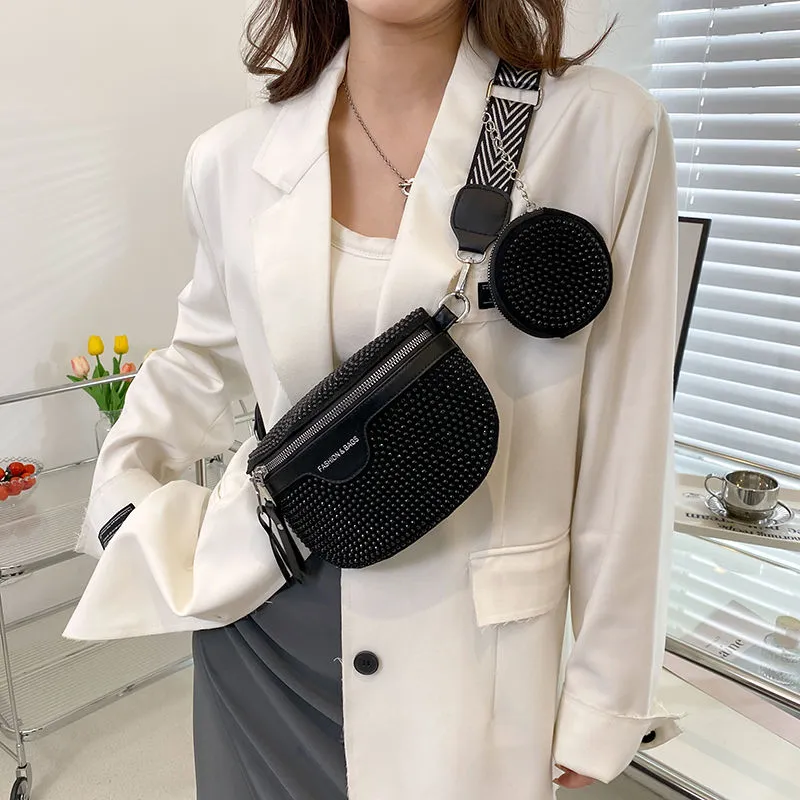 Rhinestone Shoulder Bag 2022 New Fashion Crossbody Bag for Women - 5