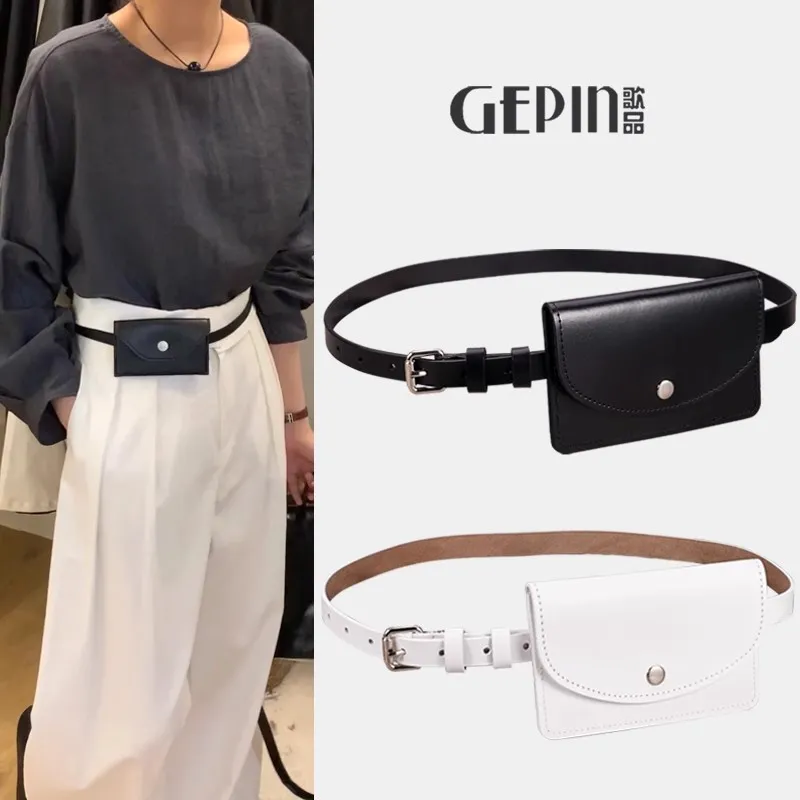 Women's Fashion Belt Bag with Alloy Buckle for Dresses & Coats - 4