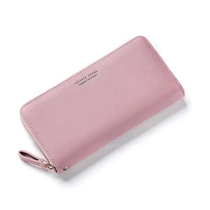Long Wallets for Women 2025, Slim Zip Around Phone Purse, Minimalist Fashion - 5