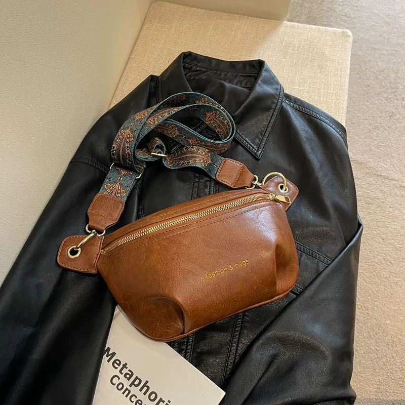 Stylish Vintage Crossbody Bag 2023 Fashionable Waist Bag for Women - 5