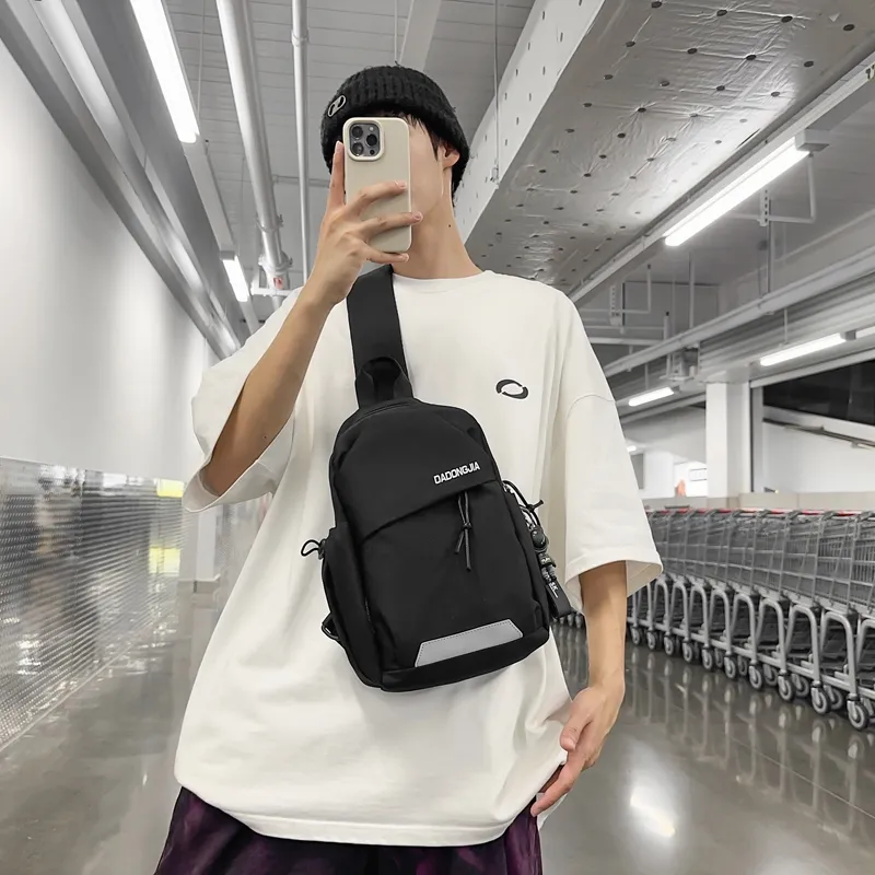 Chest Bag Unisex Crossbody Sling Pack 2024 Large Capacity Sport Backpack - 4