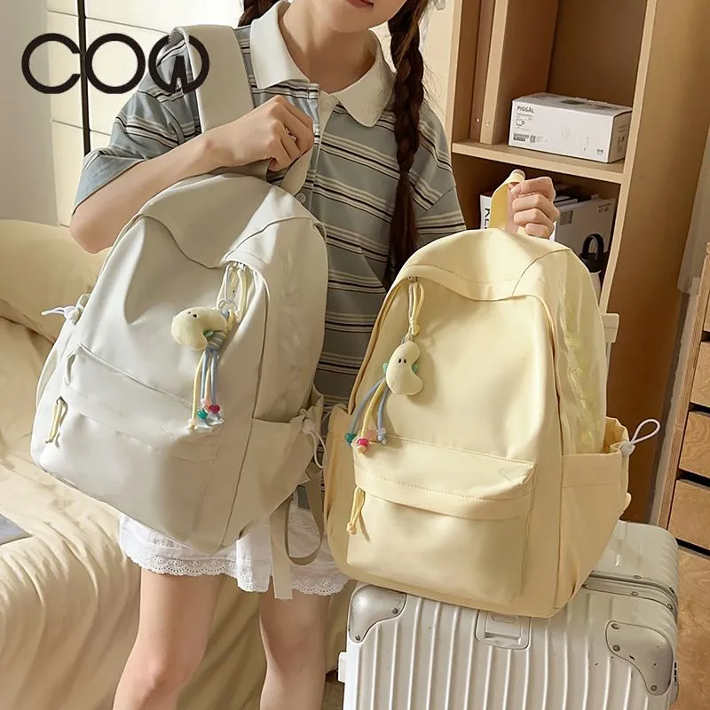 Women's Minimalist Backpack Large Capacity College School Bag for Daily Commute - 2