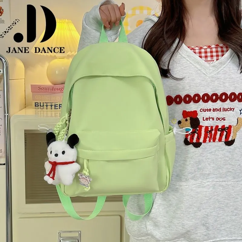 Mini Backpack for Women Students, Korean Style Cute Small Rucksack - 4