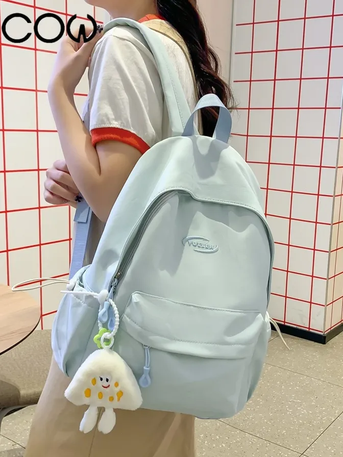 Stylish Backpack for Women & Teens - Simple Design School Bag - 2