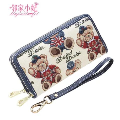 Long Zip Wallets for Women 2020, PU Leather Multi-Function Clutch Purse - 2