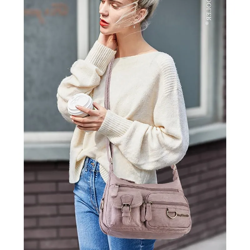 Crossbody Bag with Multiple Pockets, Fashionable & Versatile Shoulder Bag for Commute & Travel - 5