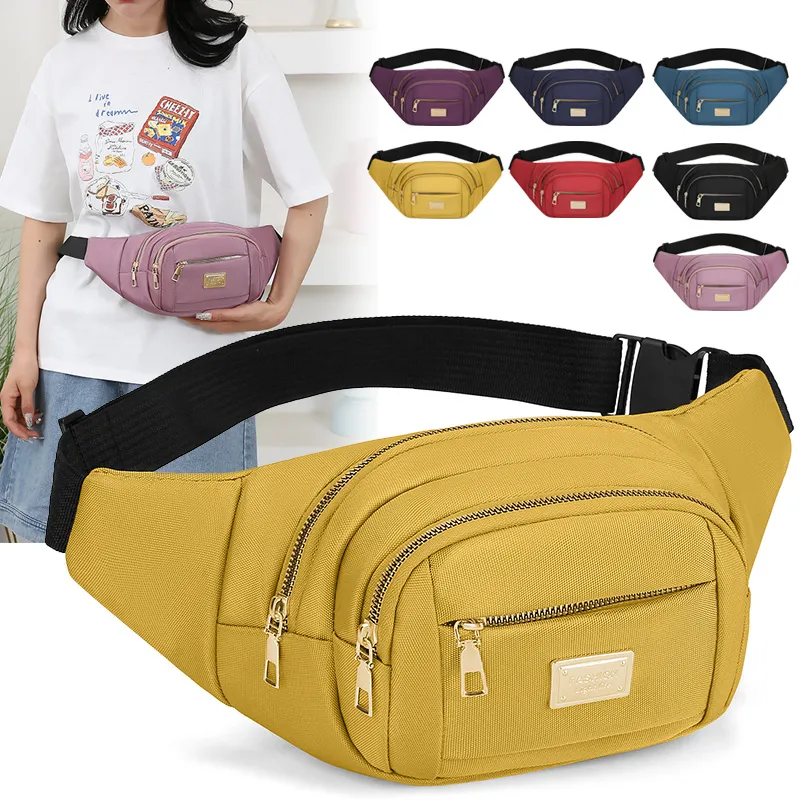 Women's Waist Bag Large Capacity Waterproof Travel Phone Wallet - 3