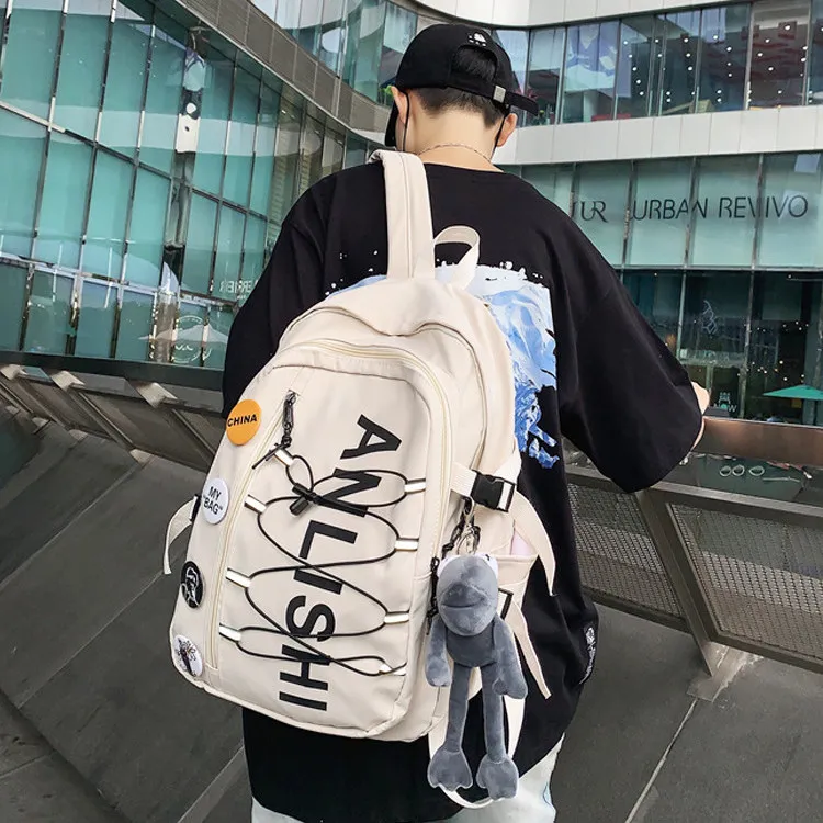 Large Capacity Backpack for High School & College Students, Unisex - 1
