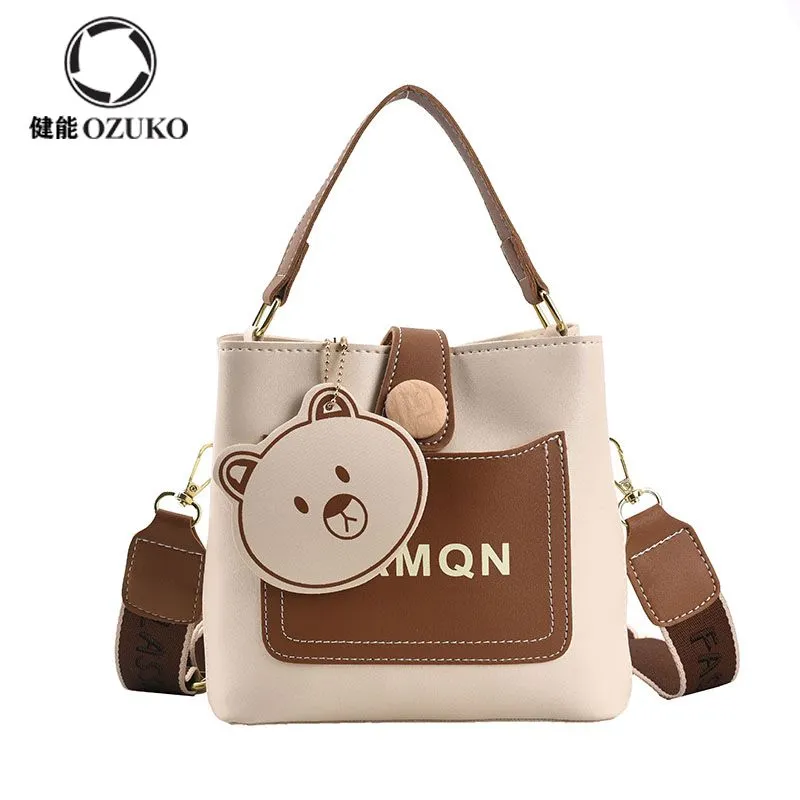 Women's Bucket Bag 2025 New Spring Fashion Shoulder Crossbody Bag - 5