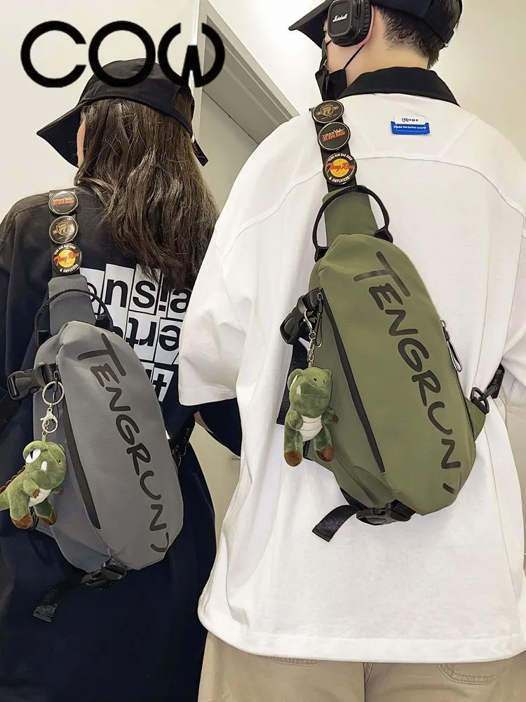 COW Crossbody Bag for Men 2025 Chest Bag Sling Backpack - 3