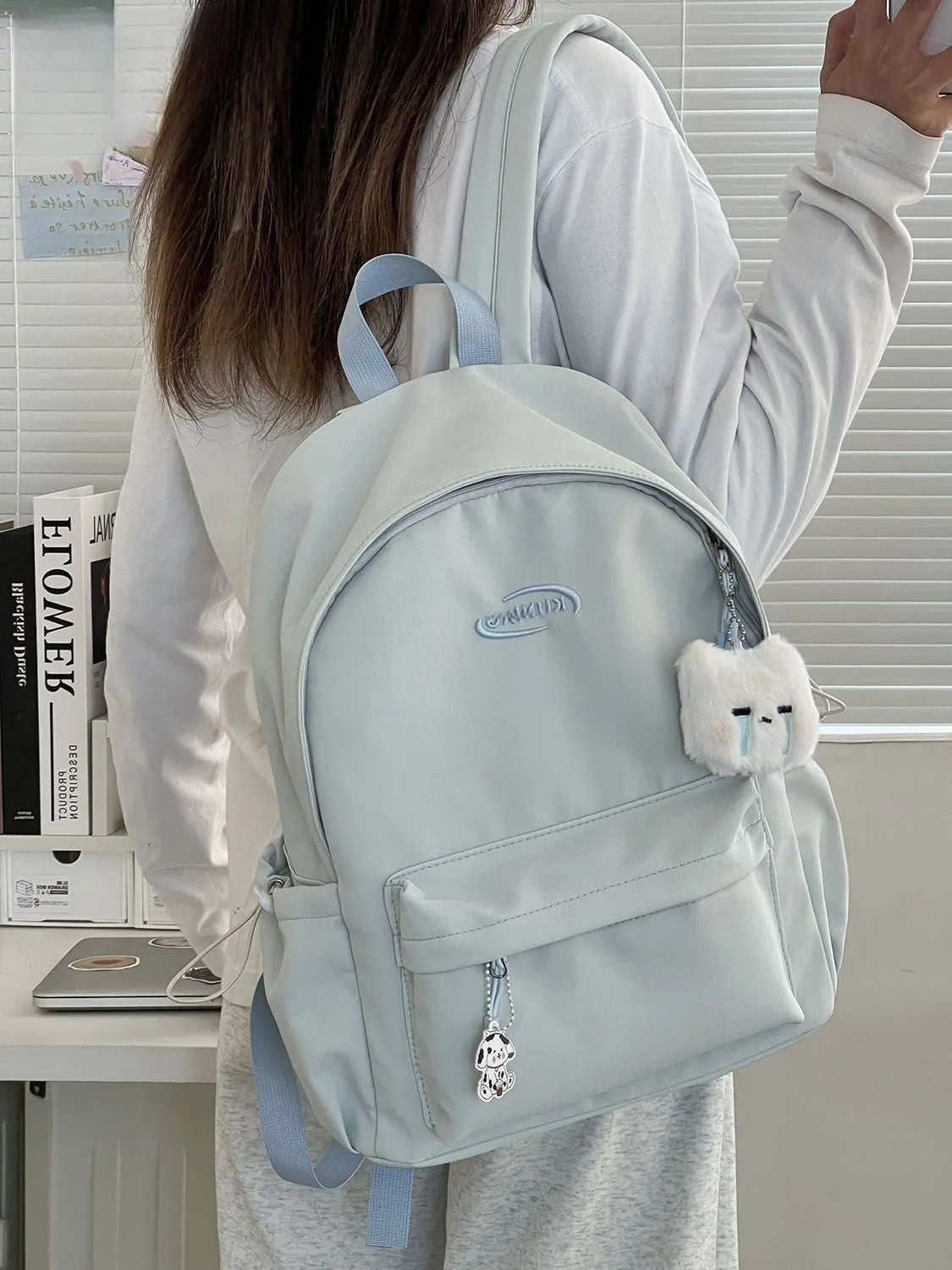 Cute Japanese Backpack for Women, Lightweight Travel Daypack for School & College - 5