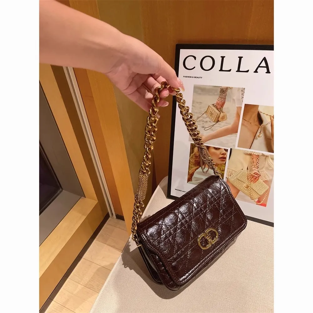 Chanel Style Quilted Chain Shoulder Bag 2024 New Fashion Crossbody Bag - 1