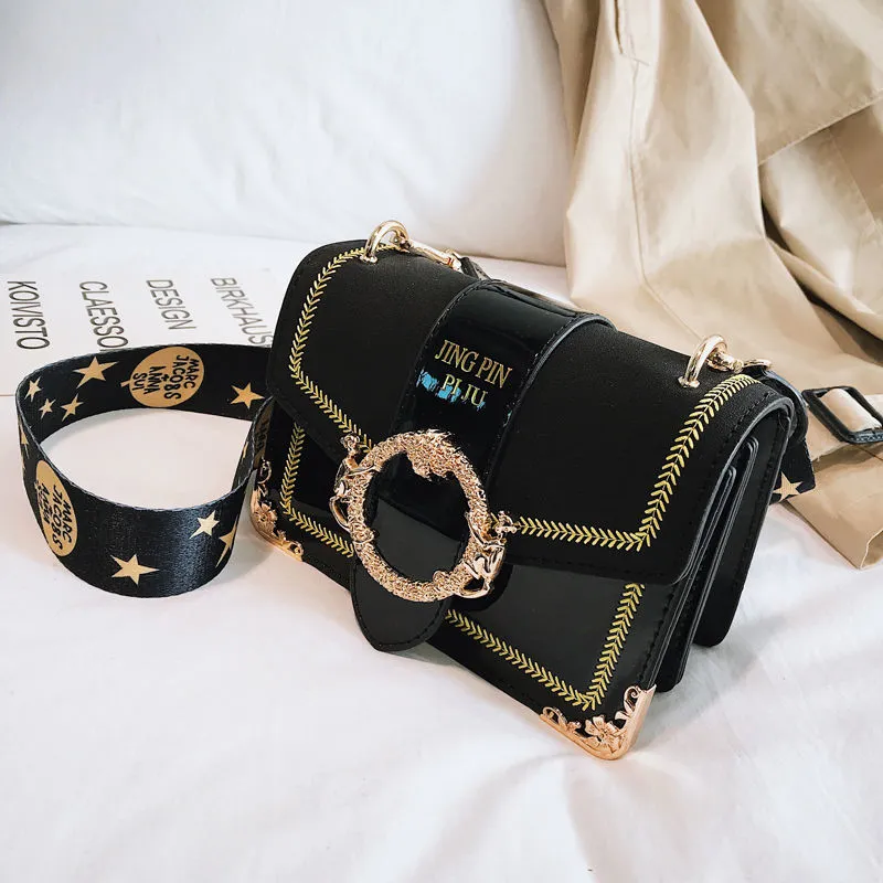 2025 Women's Shoulder Bag Fashion Satin Embroidery Crossbody Bag - 1
