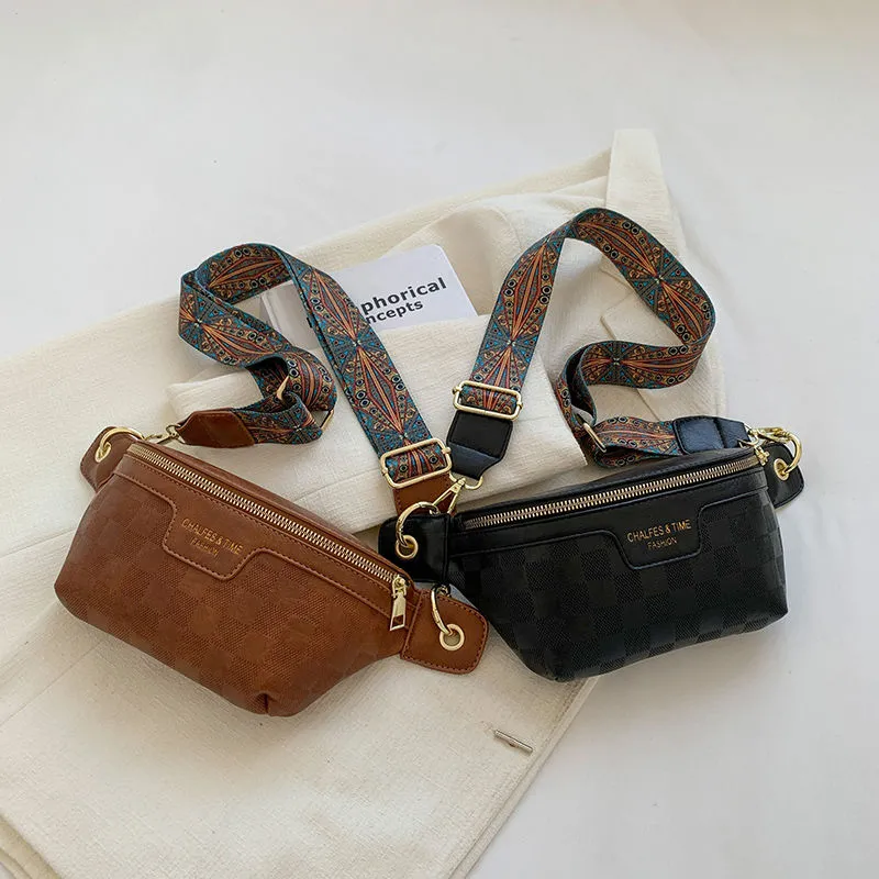 Retro Small Crossbody Bag 2025 Fashionable PU Mini Bag for Women - 3