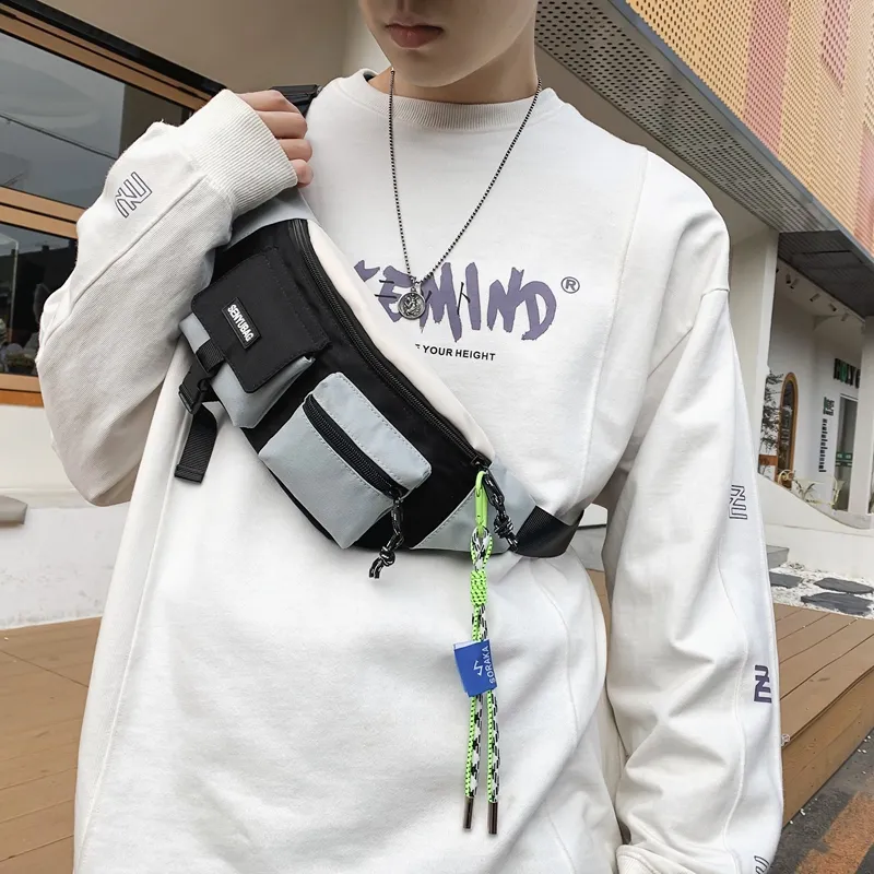 Men's Crossbody Bag, Street Style Sling Bag for Daily Use - 3