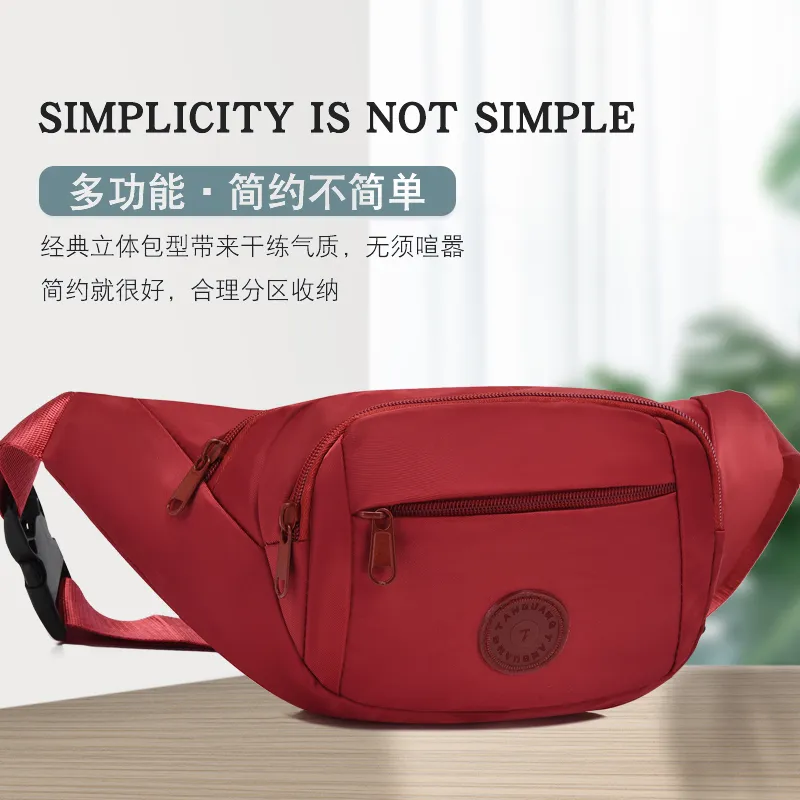 Women's Waist Bag 2025 Multi Pocket Outdoor Fashion Phone Fanny Pack - 2