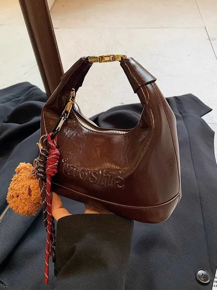 Fall 2024 Stylish Maillard Shoulder Bag for Women - Versatile Crossbody Purse - 2