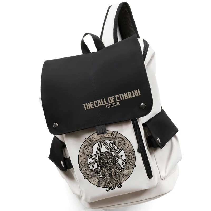 Cthulhu Mythos Backpack Large Capacity for Students - 2